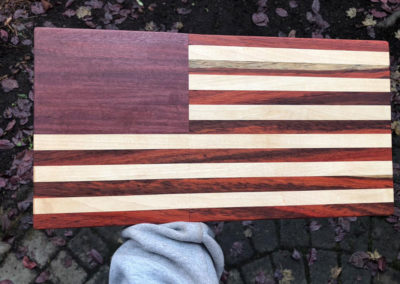 USA Flag Custom Woodwork